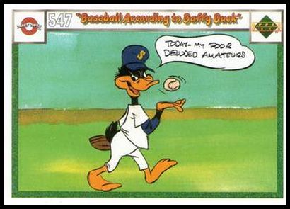 90UDCB 547-550 Baseball According to Daffy Duck.jpg